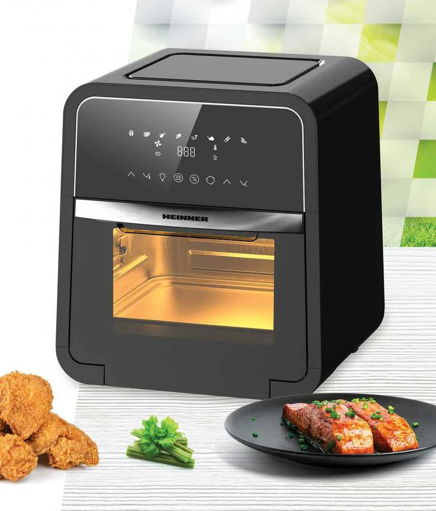 Gruzdintuvė HEINNER MASTERFRY HAF-B12BK2000 KARŠTO ORO GRUNTUVĖ