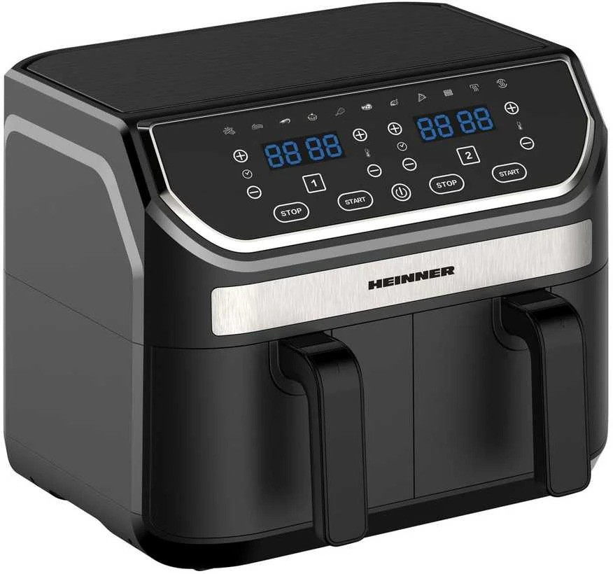 Gruzdintuvė FRITEUZA DUBLA HEINNER DOUBLE MASTER HAF-KDB1700BK