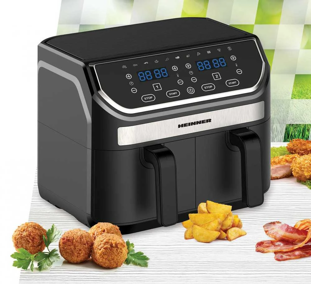 Gruzdintuvė FRITEUZA DUBLA HEINNER DOUBLE MASTER HAF-KDB1700BK