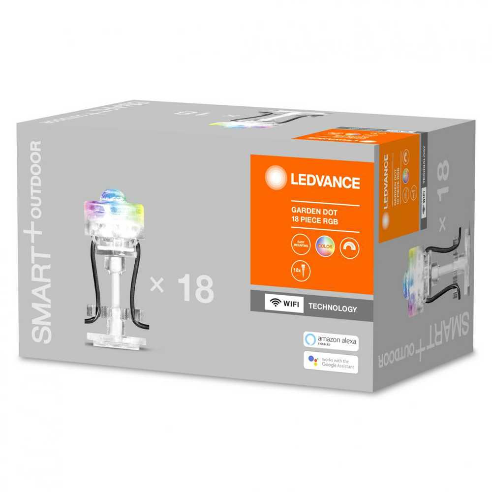 Ledvance 4W LED įleidžiami šviestuvai SMART+ WIFI GARDEN, reguliuojamos RGB spalvos