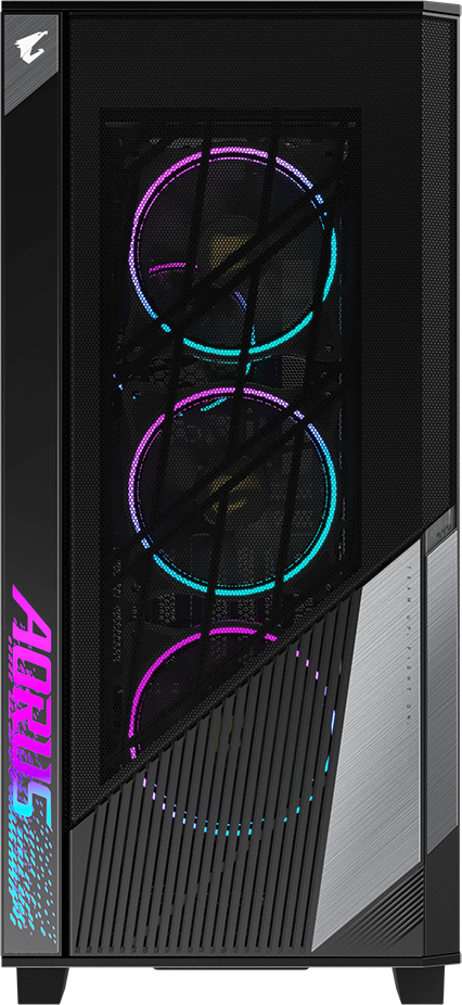 Dėklas|GIGABYTE|AORUS C500 GLASS|MidiTower|ATX|EATX|MicroATX|MiniITX|Spalva Juodas|GB-AC500GST