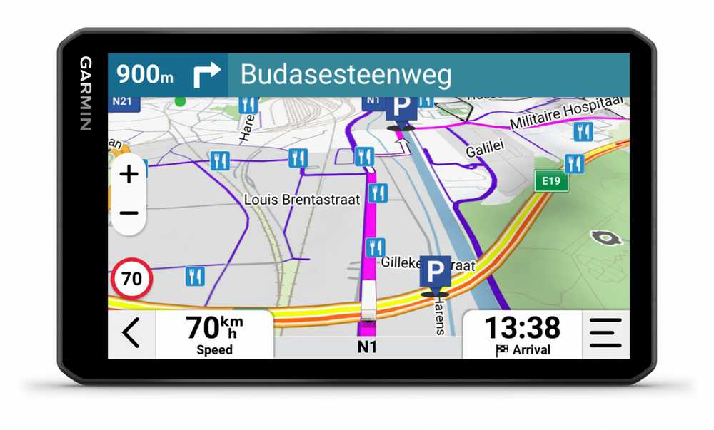 Garmin dēzl™ LGV720 7″ sunkvežimių navigatoriai su GPS