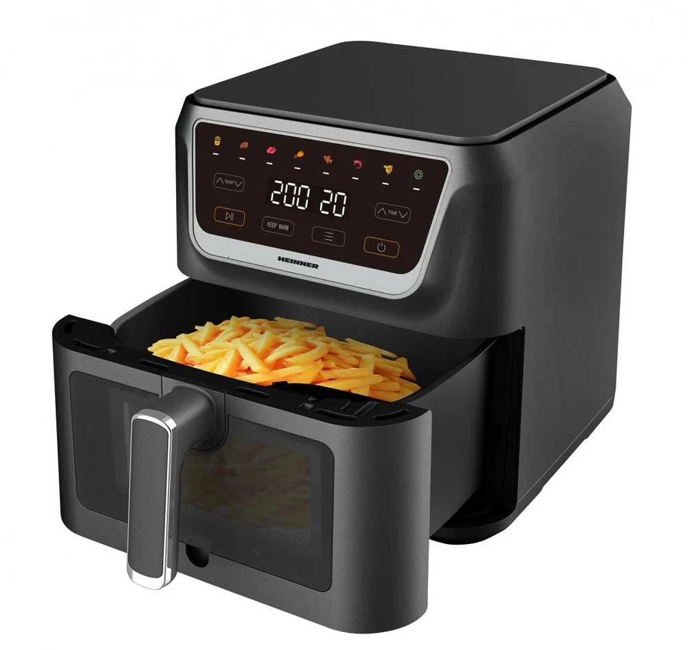 Gruzdintuvė HEINNER CRISPPRO CHEF HAF-H8BK1700 KARSTO ORO GRUPINtuvė
