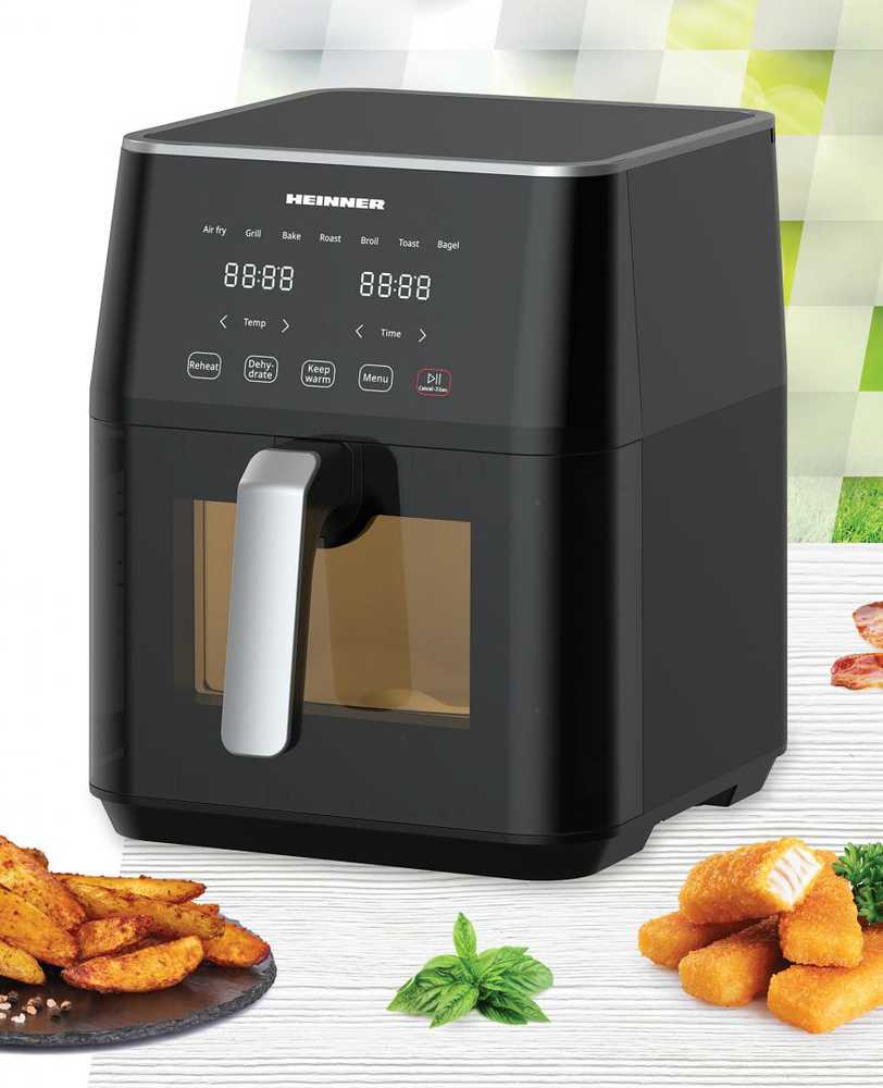 HEINNER CYCLONEFRY COOK HAF-M7BK1800 karšto oro gruzdintuvė