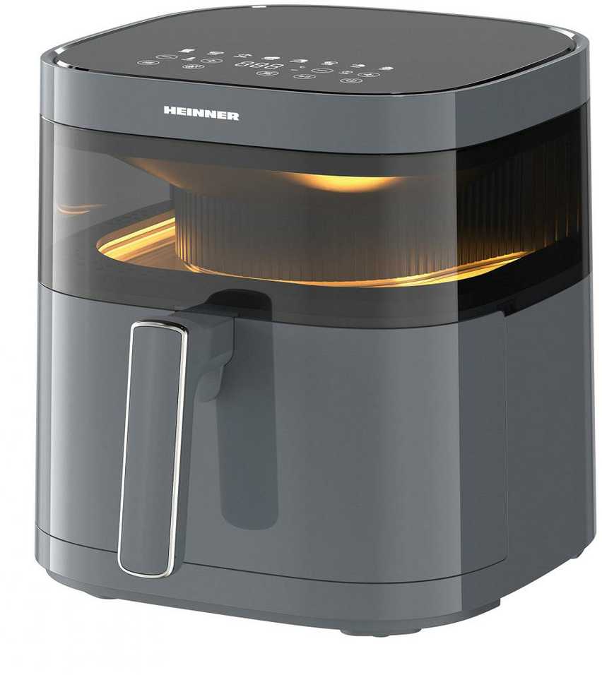 HEINNER DualHeat karšto oro gruzdintuvė HAF-B6GRY17LG