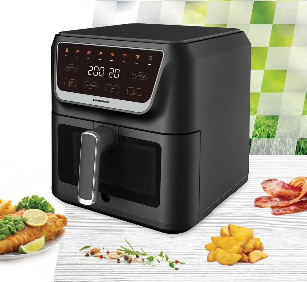 Gruzdintuvė HEINNER CRISPPRO CHEF HAF-H8BK1700 KARSTO ORO GRUPINtuvė