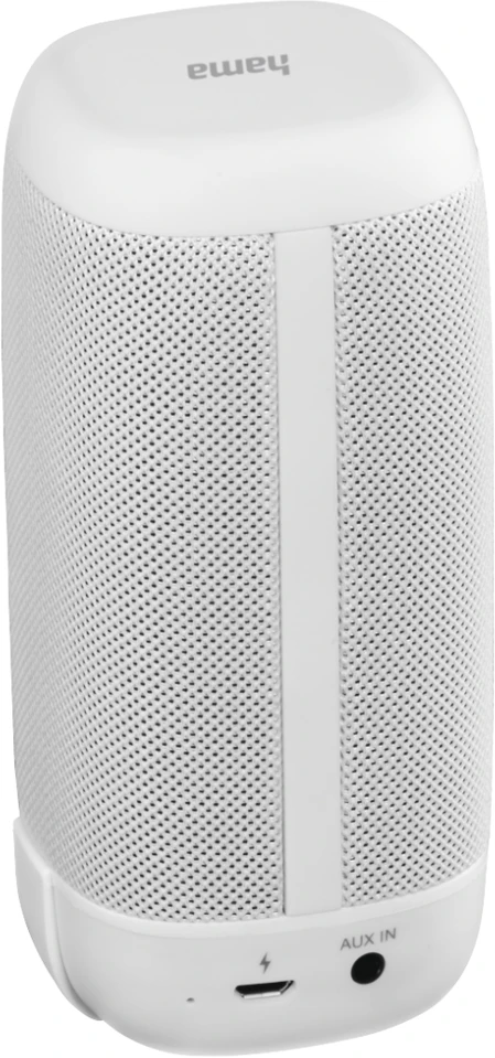 Hama BLUETOOTH MOBILE SPEAKER "TUBE 2.0" Baltas