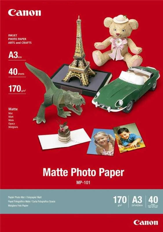 CANON MP-101 fotopopierius A3 40Blatt