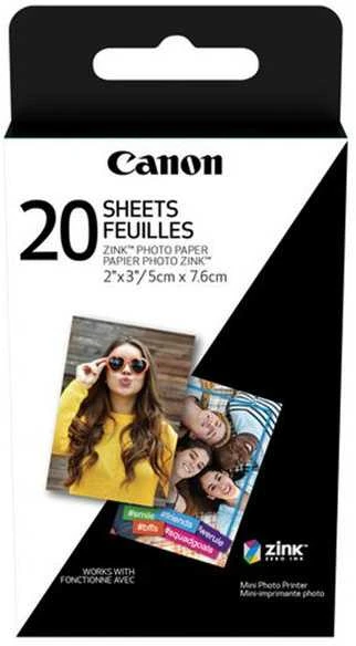 „Canon“ 20 lapų | ZP-2030 | Fotopopierius | Baltas | 5 x 7,6 cm