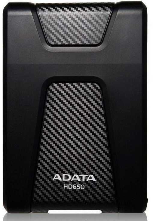 Išorinis kietasis diskas Adata HD650 4TB 2.5" Juodas 