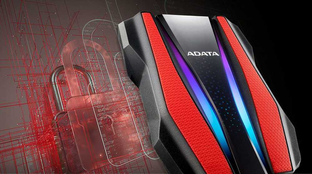 Kietasis diskas ADATA HD770G 2TB (Raudona)