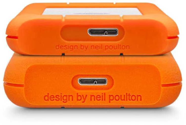 LaCie RUGGED MINI USB3.0 2TB - 2.5IN USB3.0 Išorinis kietasis diskas HDD