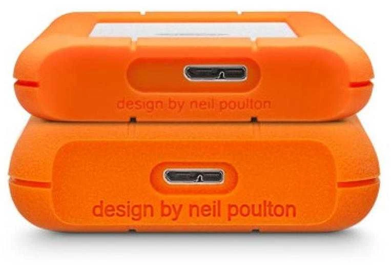 Kietasis diskas Išorinis diskas LaCie Rugged Mini 2.5" 4TB USB3.0, Atsparus smūgiams