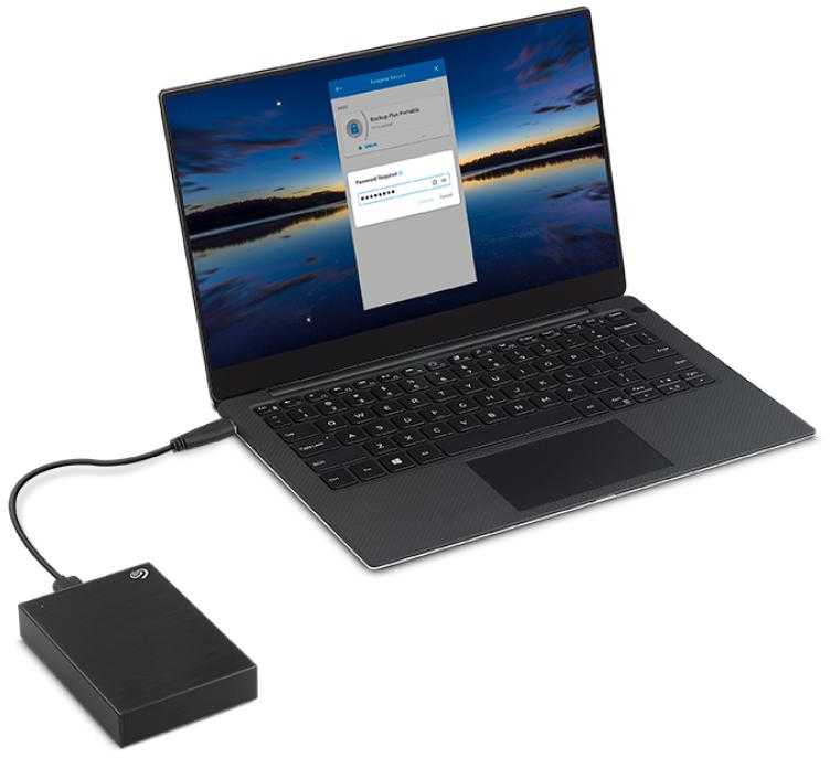 „Seagate One Touch“ 5 TB juodas kietasis diskas