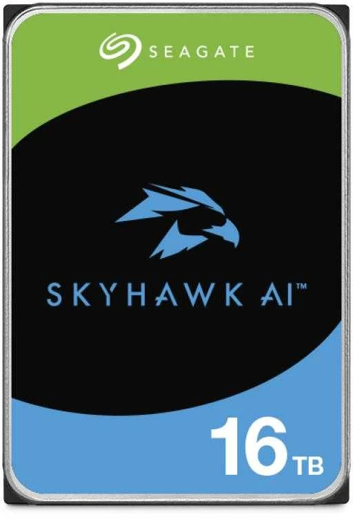 SEAGATE stebėjimo vaizdo optimizuotas AI Skyhawk 16TB HDD SATA 6Gb/s 512MB talpykla 3,5 colio CMR Helium