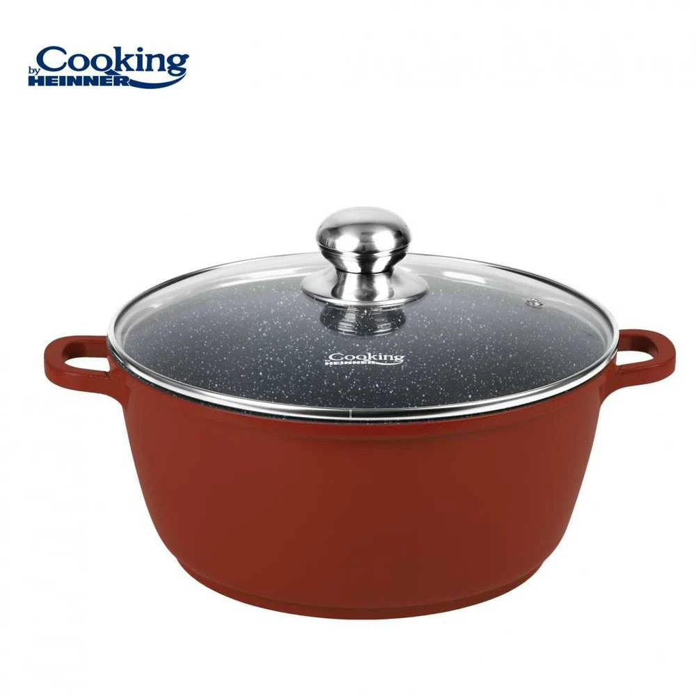 ALIUMINIO KEPTUVE SU DANGTELIU 20X9CM, 2,5L, CALABRIA, COOKING BY HEINNER