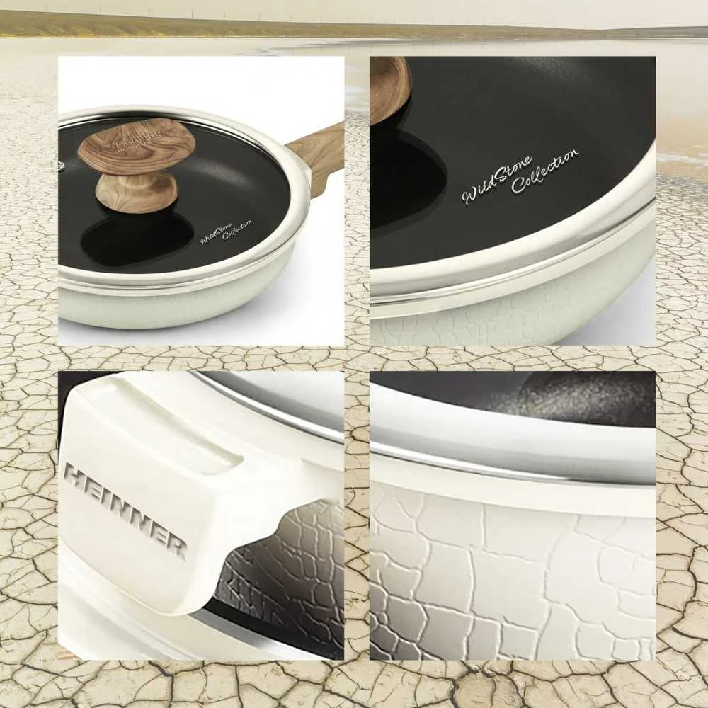 Cooking By Heinner ALIUMINIO KEPTUVE SU DANGTELIU 20X9,5CM, 2,5L, LAUKINIO AKMENS, HEINNER GAMINTOJAS