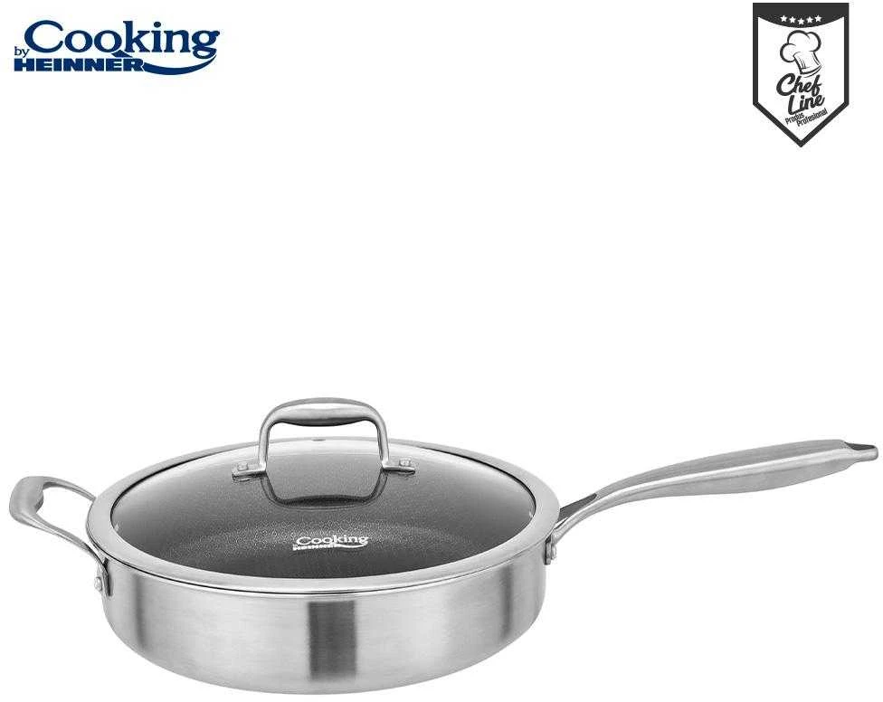 Cooking By Heinner Heinner GILUS KEPTUVAS SU DANGČIU, 24x6,5 CM, TITANIUM 3, HEINER GAMINTOJAS