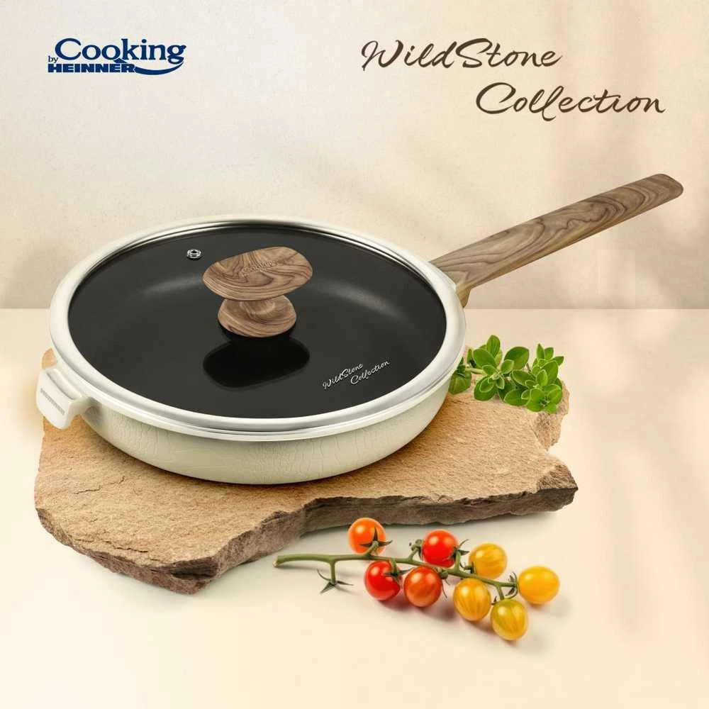 Cooking By Heinner ALIUMINIO KEPTUVE SU DANGTELIU 26X5,5 CM, LAUKINIO AKMENS, HEINNER GAMYBAI