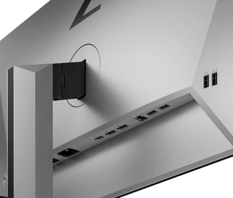 Hewlett Packard (HP) HP Z24q G3 QHD monitorius – 23,8 colio, 2560x1440 QHD, 400 nitų, 90 Hz, AG, IPS, HDMI/DisplayPort grandinės jungtis, 4 USB-A jungtys, reguliuojamo aukščio / pakreipimo / pasukimo / sukimosi padėtis, 3 metimai