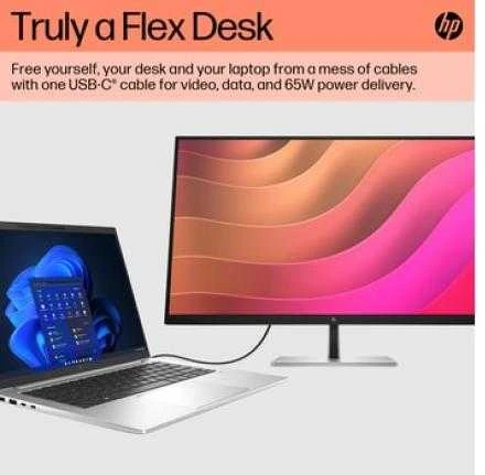 Monitorius HP E32k G5 4K, 31.5", 3x USB 3.0, garsiakalbiai, RJ-45 LAN