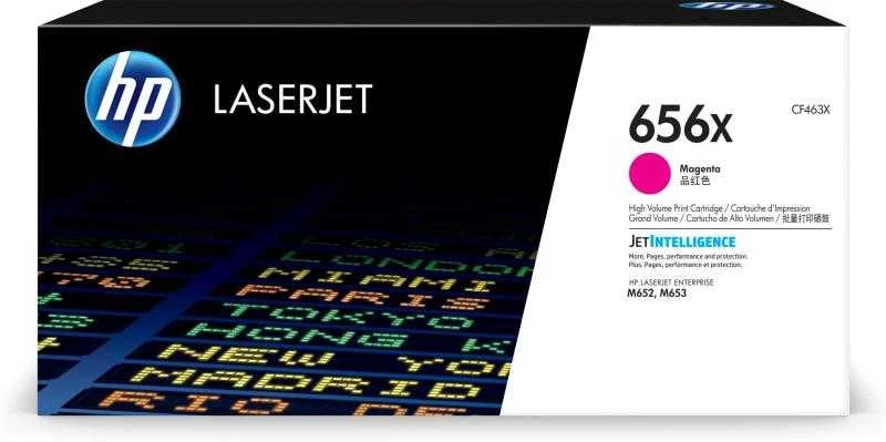 Hewlett Packard (HP) Tonerio Kasetė - HP 656X Didelės Talpos Magenta 9800-23700 Puslapių