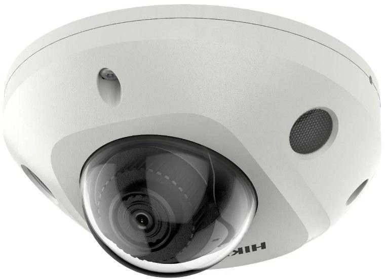 Hikvision | Mini Dome tinklo kamera | DS-2CD2543G2-IWS F2.8 | Kupolas | 4 MP | Fiksuoto židinio objektyvas, 2,8 mm/F1,6 | IP67 ir IK08 | H.264+ | „Micro SD“, maks. 512 GB