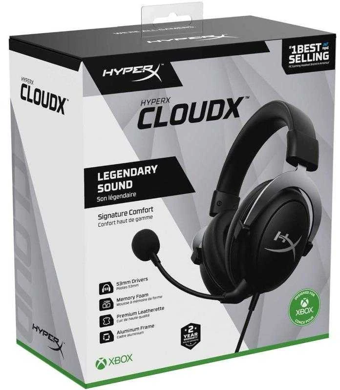 Žaidimų ausinės HyperX CloudX, Official Xbox licensed headset