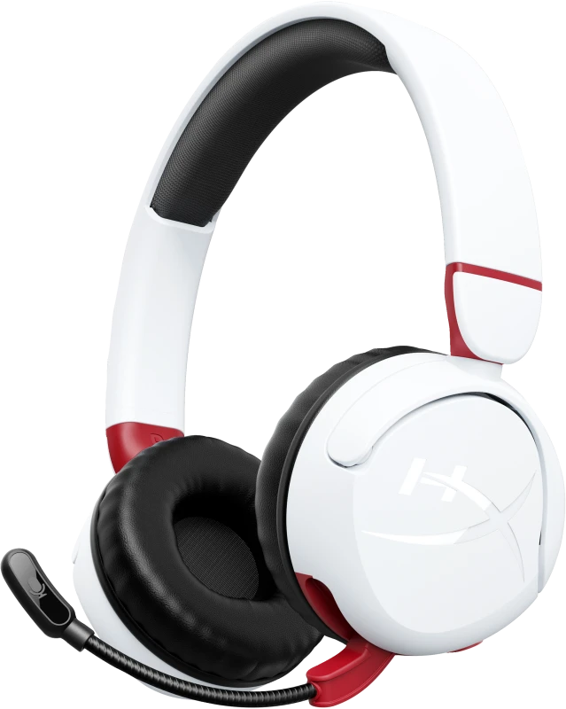 HyperX Cloud Mini baltos belaidės ausinės su mikrofonu