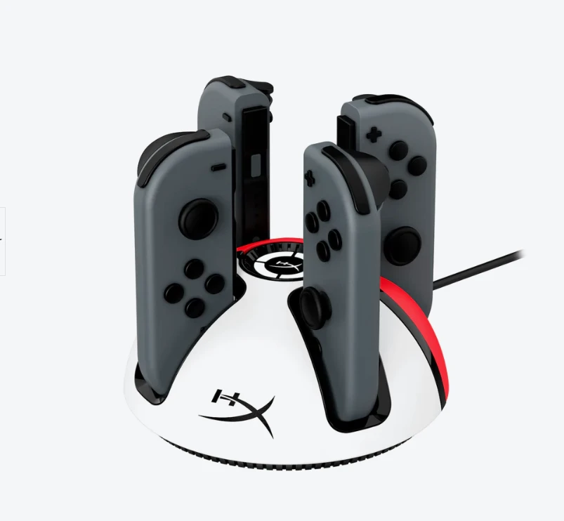 Hewlett Packard (HP) HP HyperX ChargePlay Quad 2 Nintendo Switch valdiklio įkroviklis