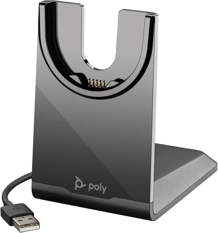Poly Voyager įkrovimo stovas su USB-A jungtimi