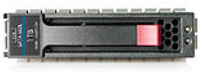 Hewlett Packard (HP) HP 1 TB 2,5 colio SATA III (6 Gb/s) serverio diskas (655710B21)