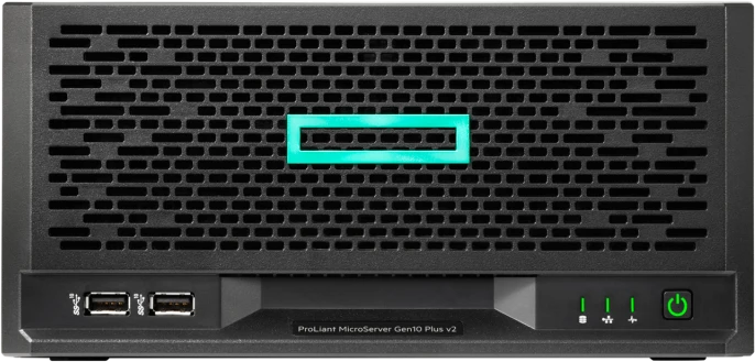 Hewlett Packard (HP) HPE ProLiant MicroServer Gen10+ v2 serveris 0 GB Ultra Micro Tower Intel® Xeon® E-2314 2.8 GHz 16 GB DDR4-SDRAM 180 W