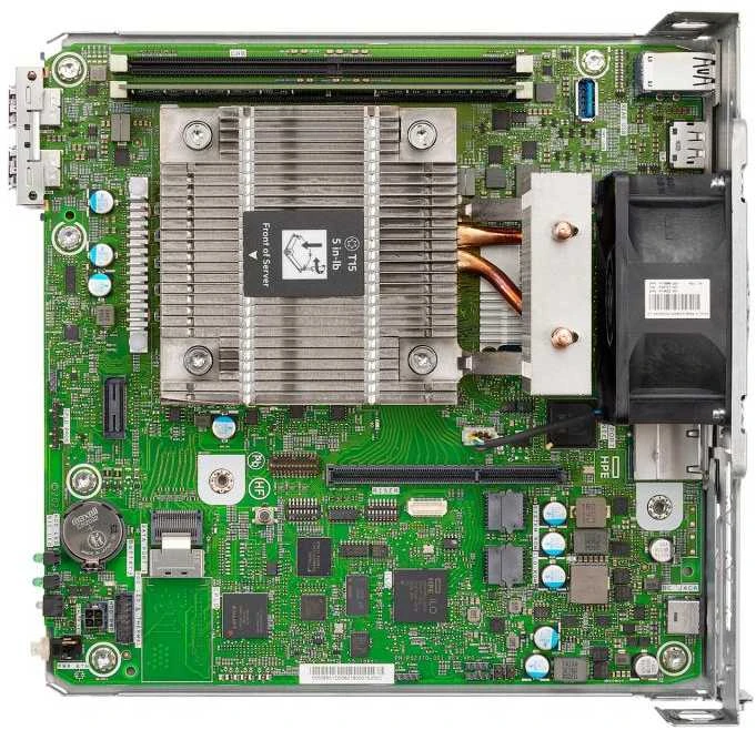 Hewlett Packard (HP) HPE ProLiant MicroServer Gen10+ v2 serveris 0 GB Ultra Micro Tower Intel® Xeon® E-2314 2.8 GHz 16 GB DDR4-SDRAM 180 W