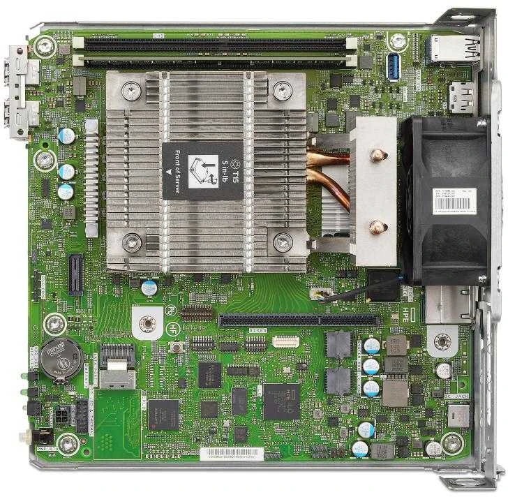 Hewlett Packard (HP) HPE ProLiant MicroServer Gen10+ v2 serveris 0 GB Ultra Micro Tower Intel® Xeon® E-2314 2.8 GHz 16 GB DDR4-SDRAM 180 W