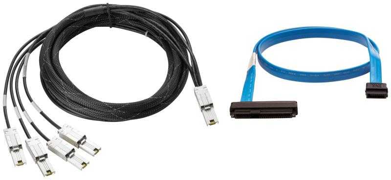 Hewlett Packard (HP) HPE 1U RM 4M SAS HD LTOCABLE-STOCK