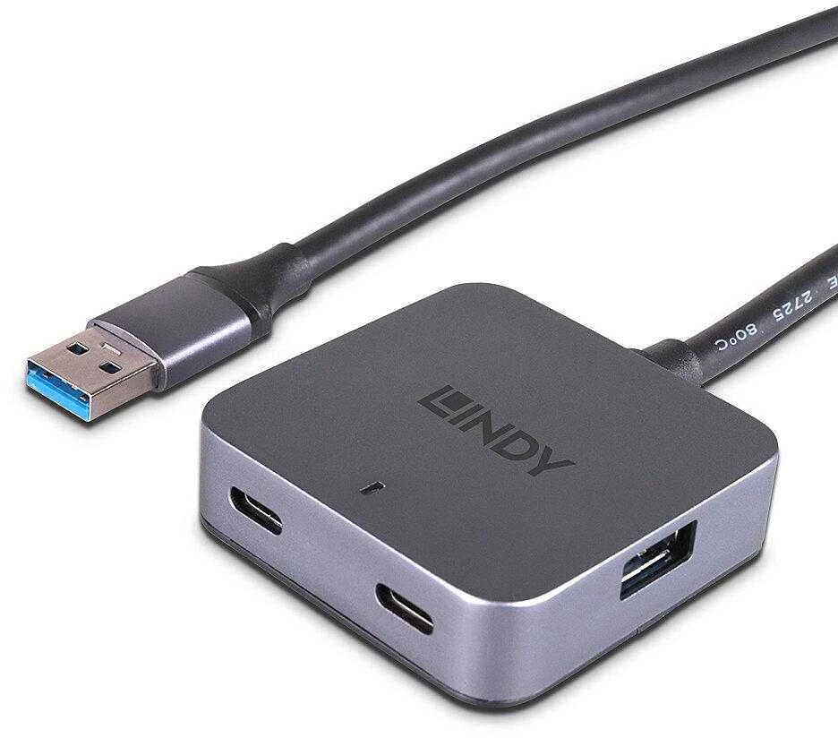 LINDY USB 3.0 šakotuvas su ilgu laidu