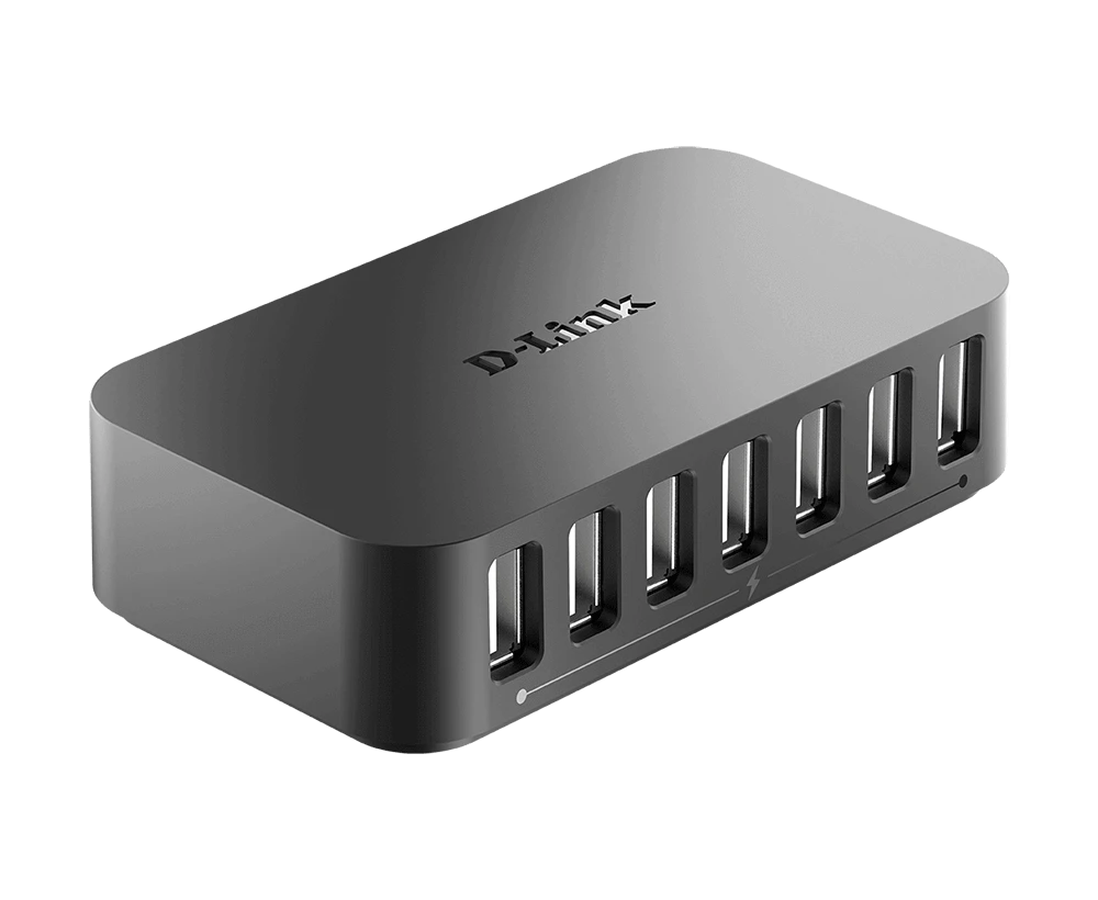 D-Link DLINK 7xUSB2.0 7 prievadų USBHub 480Mbps PC MAC