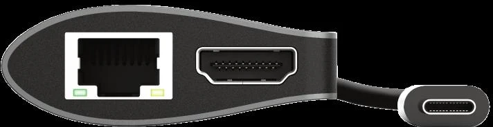 Trust Pasitikėkite Dalyx 7in1 USB-C kelių prievadų adapteriu (TR-23775)
