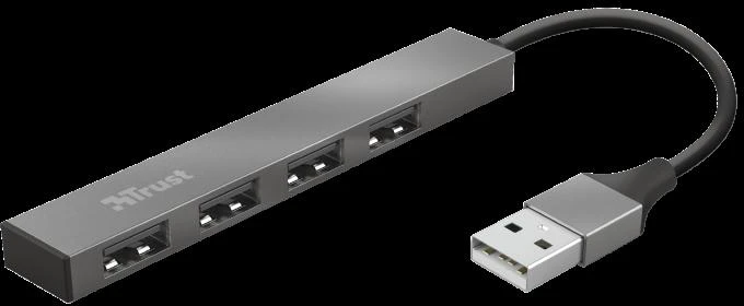Įvesties/išvesties šakotuvas MINI-USB 4PORT23786 TRUST