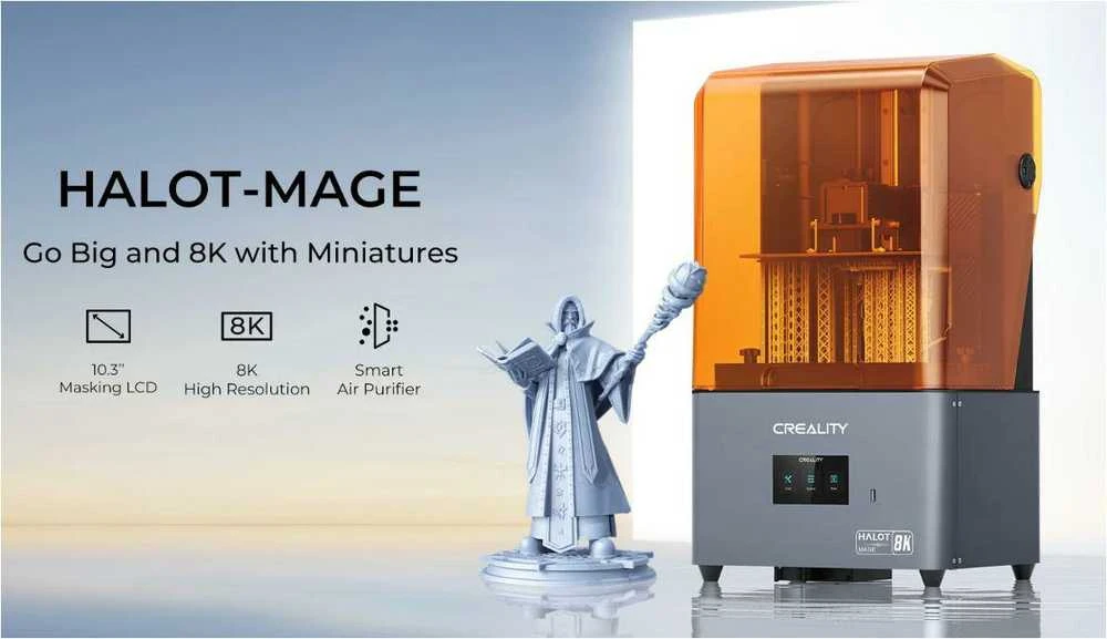 Dervinis 3D Spausdintuvas Creality Halo-Mage CL-103L