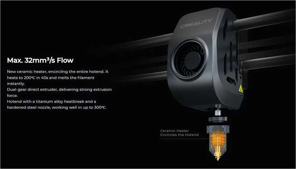 CREALITY K1 MAX - 3D spausdintuvas