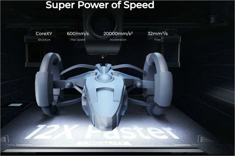 CREALITY K1 MAX - 3D spausdintuvas