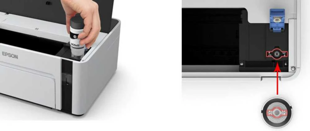 Epson | „EcoTank M1100“ | Rašalinis | Nespalvotas | Standartinis | Pilkas