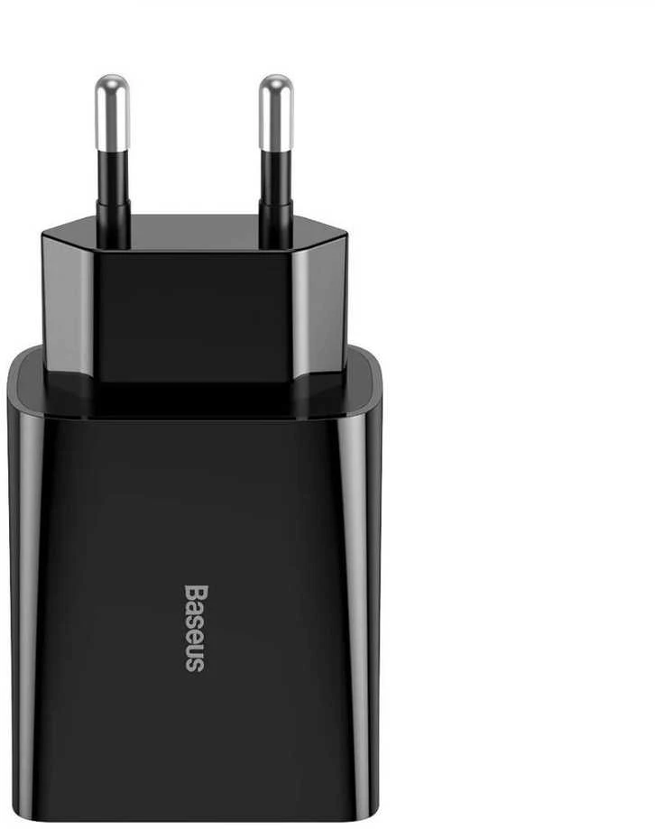 Baseus Speed Mini greitas įkroviklis USB-C PD 3A 20W juodas