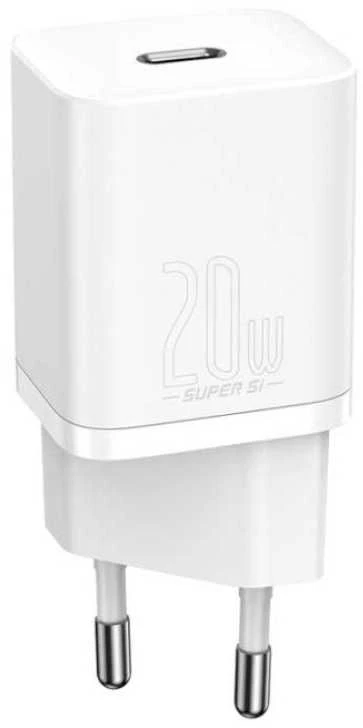 Baseus Super Si greitas įkroviklis 1C 20W - Baltas