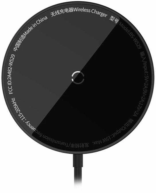Baseus Simple Mini3 magnetinis belaidis įkroviklis 15 W (Bla