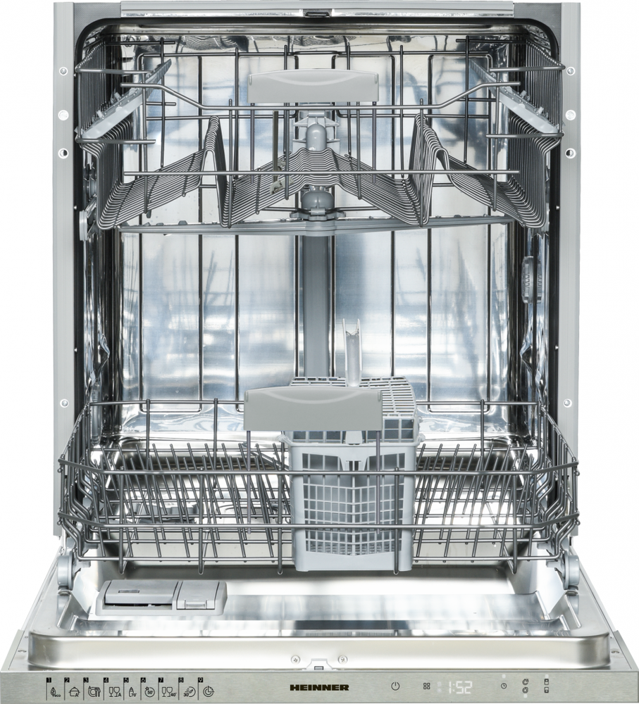 Indaplovė MASINA DE SPALAT VASE INCORPORABILA HEINNER HDW-BI6092TE++