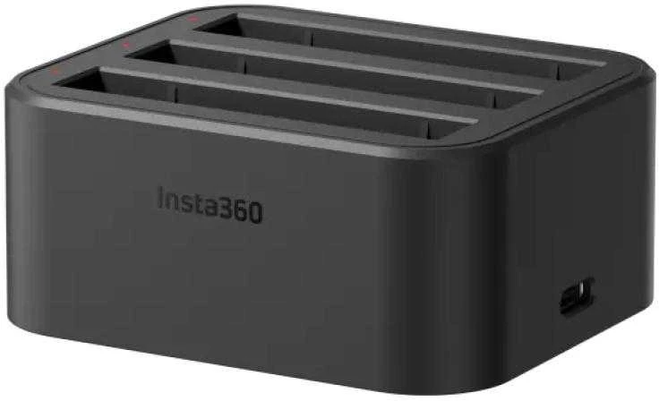 Objektyvas „Insta360 X3“ greito įkrovimo mazgas