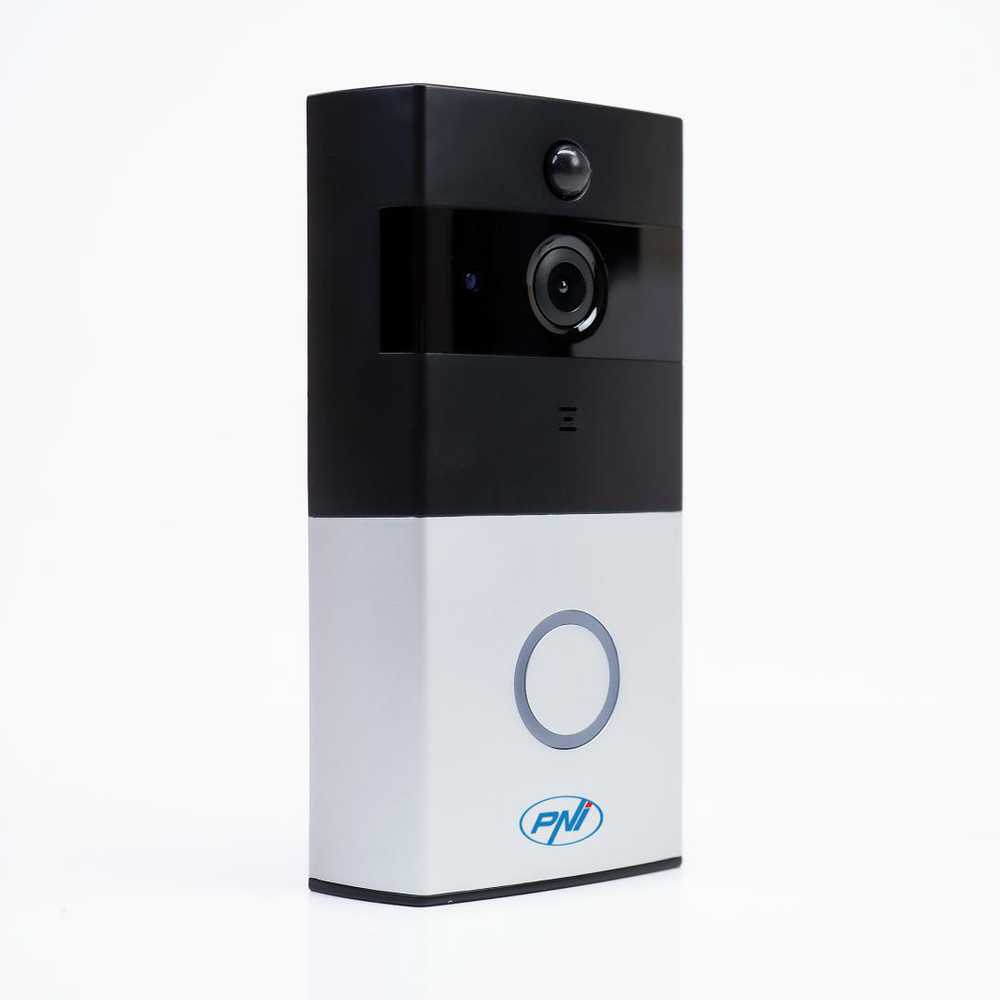 PNI SafeHome PT710B WiFi HD išmanioji vaizdo telefonspynė, P2P, baterija, skirta „Tuya Smart“ programėlė, integracija į scenarijus ir išmanioji automatizacija su kitais „Tuya“ suderinamais produktais